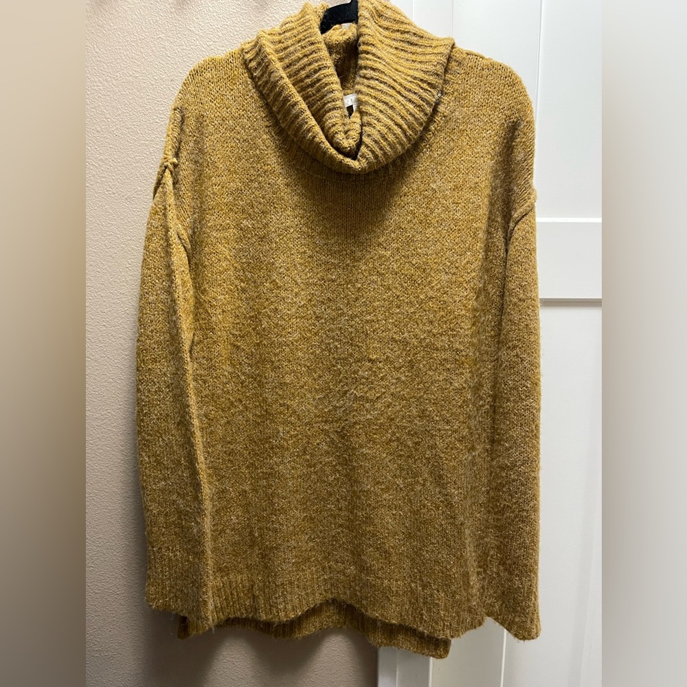 Oversized Mustard Sweater